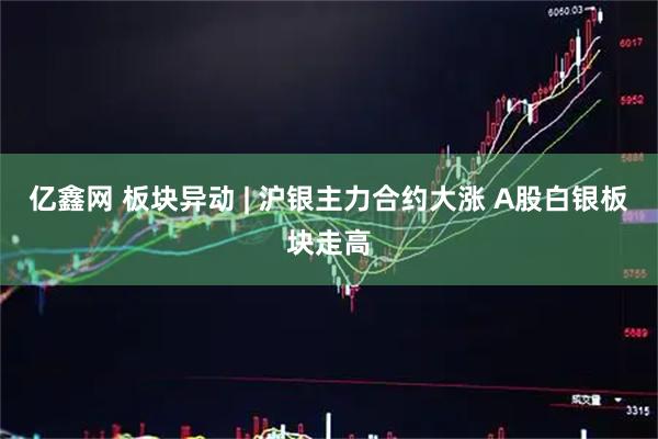 亿鑫网 板块异动 | 沪银主力合约大涨 A股白银板块走高